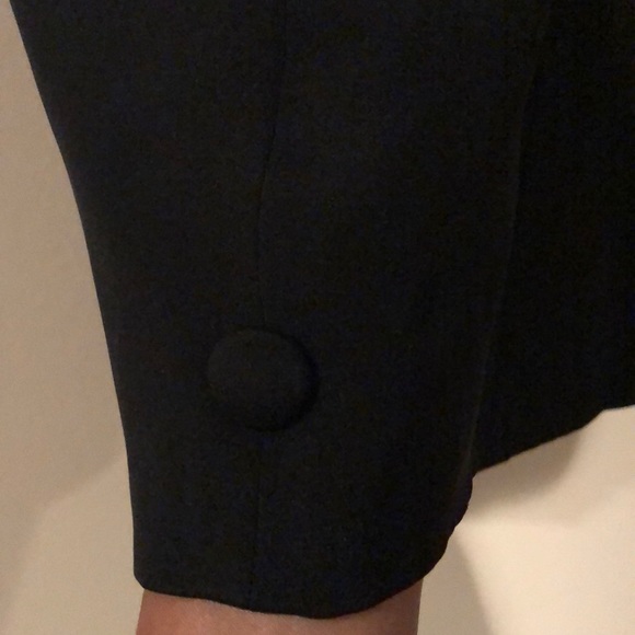 Woman’s black silk jacket size 8 - Picture 4 of 5